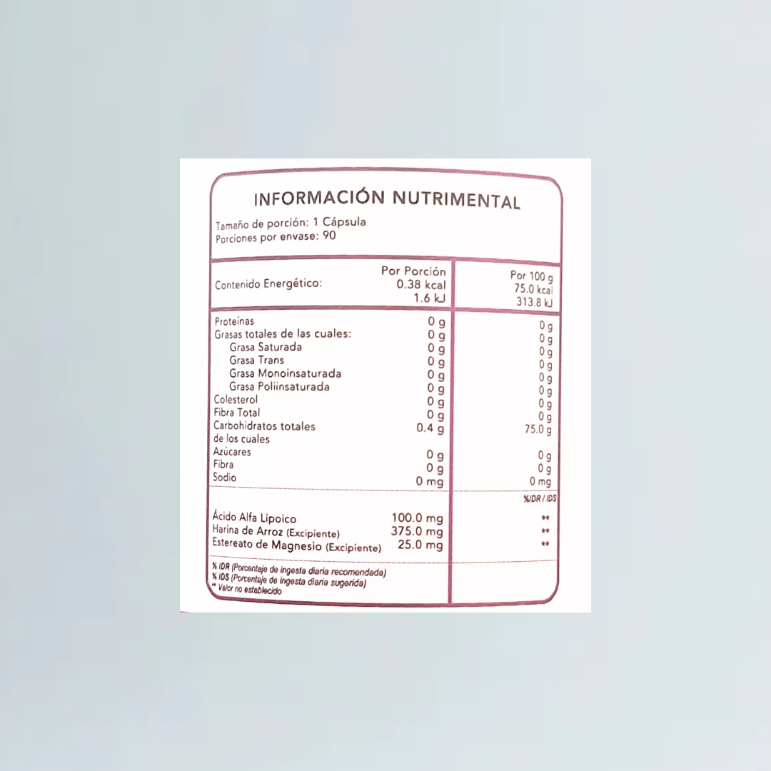 Acido Alfa Lipoico
